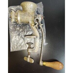Vintage Universal Food Chopper No. 1 L.F. & C New Britain Conn. Meat Grinder